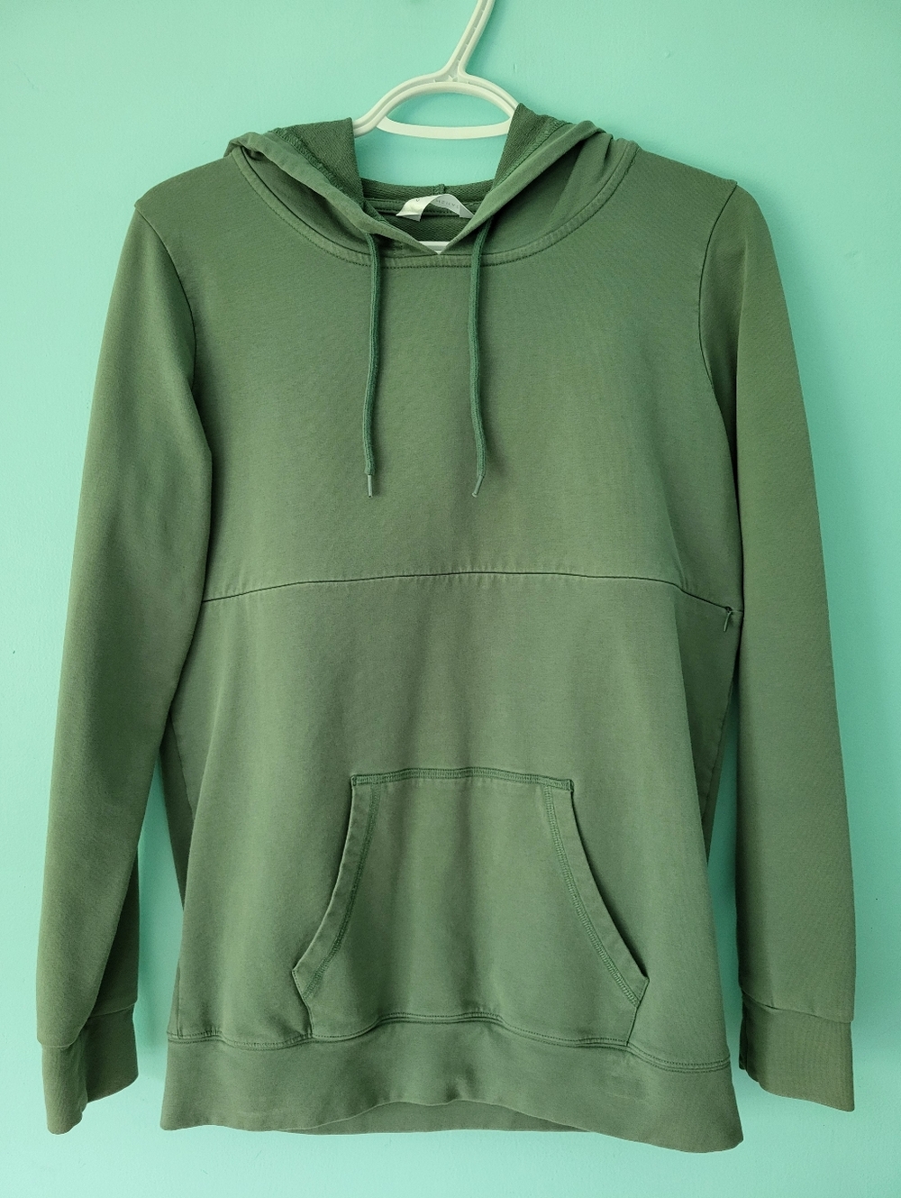 Green Nursing Pullover Hoodie Sweater- Cadenshae